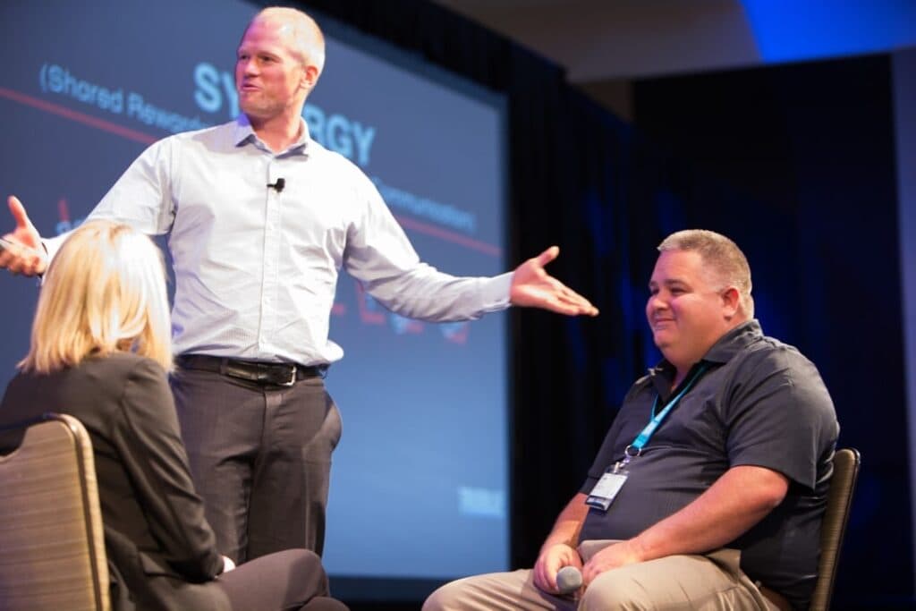 stage chairs adam kreek audience participation